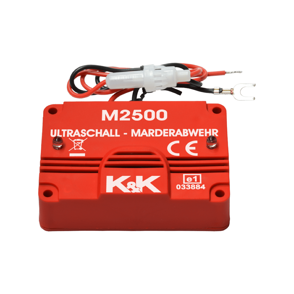 K&K Marderschutz Marderabwehr M2500 Ultraschallgerät 23 kHz 105 dB(A)