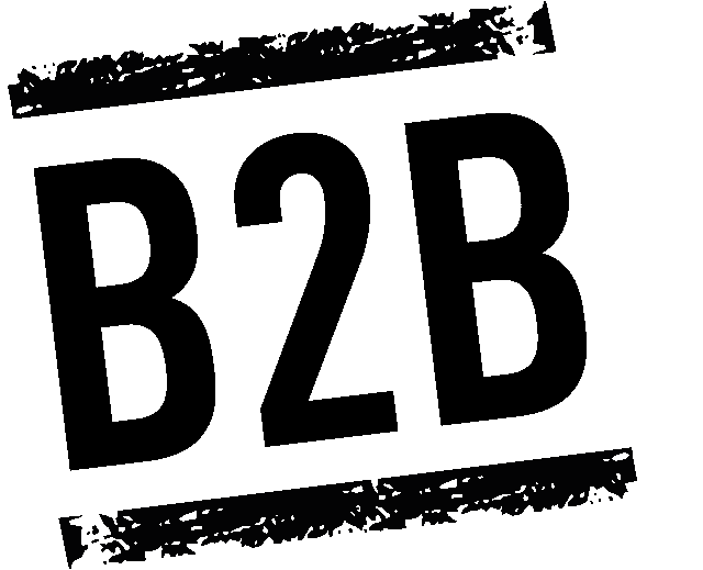 B2B Stempel für Business to Business