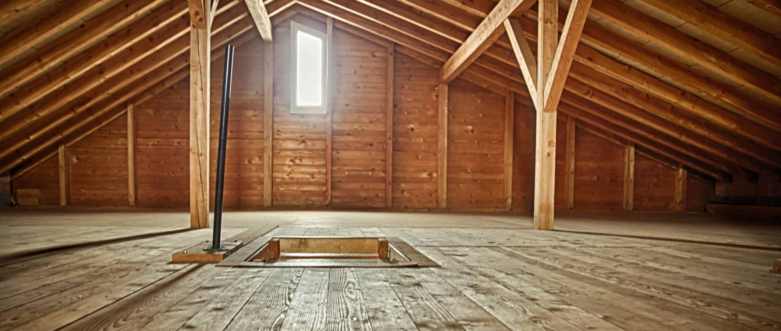 Holzdachkammer